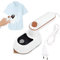 Dampfbügeleisen Mini,Faltbares Tragbares Reisebügeleisen,Keramik Antihaft Bügelsohle,Tragbares Bügeleisen,Mini Reisebügeleisen,Steam Handheld Iron,Kleines Bügeleisen Dampf für Zuhause und Unterwegs