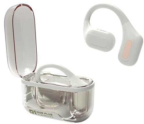 AMAFACE Auricolari aperti, True Wireless Bluetooth Cuffie con Microfoni per Chiamate Chiare, Auricolari Sportivi con Ganci per le Orecchie, Touch Control, 25H Tempo di Riproduzione, Compatibile con
