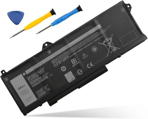 64Wh GRT01 Laptop Batterie pour Dell Latitude 14 15 5421 5431 5521 5531