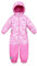 Owntop Schneeanzug Kinder Unisex, Schneeoverall Mädchen Jungen, Winddicht Wasserdicht Skianzug mit Kapuze Reißverschluss 98-122
