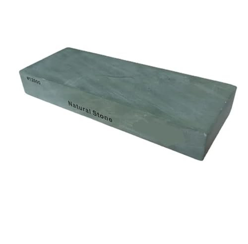 Pietra affilacoltelli professionale Premium con grana 12000 pietra naturale per affilare coltelli, include affilatrici e accessori