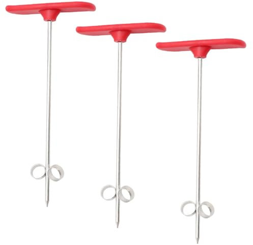 WUSJCOF 3 Piezas Cortador de Patatas, Potato Twister de Acero Inoxidable, Cortador Manual de Chips en Espiral para Verduras, Frutas, Chips, Pepinos, Zanahorias