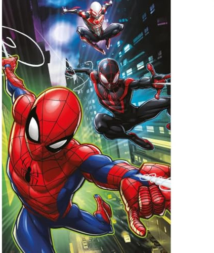 Coperta in pile Spiderman 100x150 cm | Coperta morbida e delicata per bambini | 100% poliestere | Biancheria da letto accogliente e calda per ragazzi e ragazze | Design leggero di supereroi Marvel per