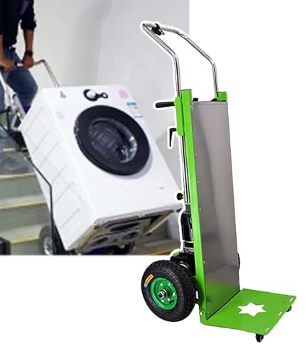 Elektrische Sackkarre, Sackkarre Treppensteiger Elektrisch, Abnehmbarer Akku (20 V/36 Ah), Wartungsfreier/BüRstenloser 800-W-Motor, Mit Einer KapazitäT Von 200kg,001