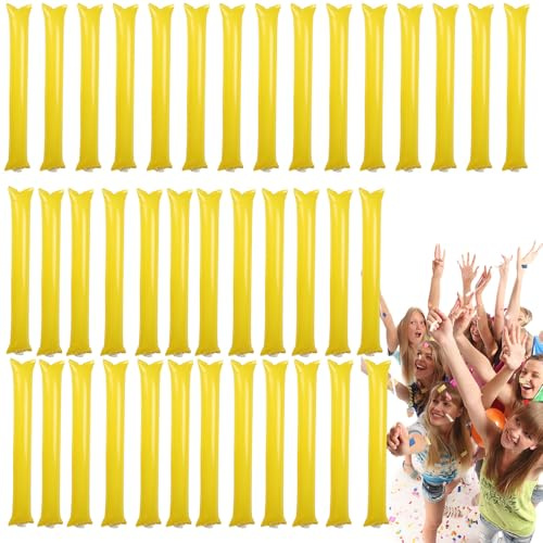 Thunder Sticks Noise Maker, animando Thunder Sticks,40 palitos de porristas para animar juguetes | Palillo portátil para animar, badajo para, hacedores de ruido, recuerdos de para celebracione