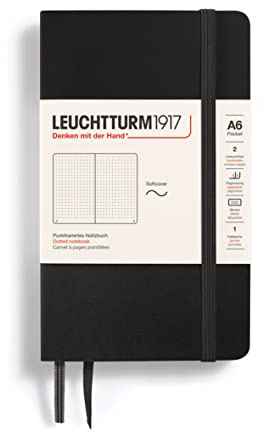 Notes Pocket Leuchtturm1917 w kropki czarny 311346
