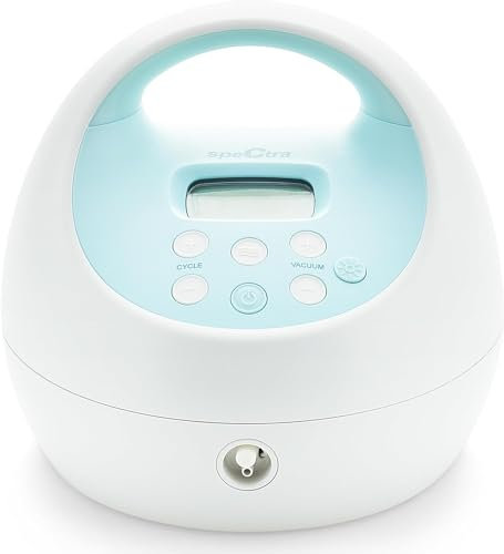 Spectra S1 Plus Hospital Grade Double Electric Breast Pump with Rechargeable Battery, Blue