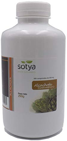 SOTYA Alcachofera 500 comprimidos 500 mg