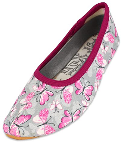 Beck Mädchen Harmonie Gymnastikschuhe, Grau, 24 EU