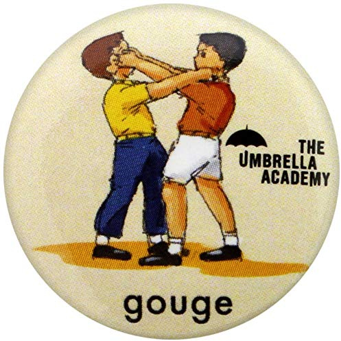 The Umbrella Academy Badges, Mehrfarbig, 25 mm Durchmesser