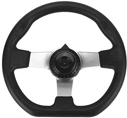 Suuonee Lenkrad, 270mm Racing Cart Lenkrad passend für Go-Kart Racing Zubehör