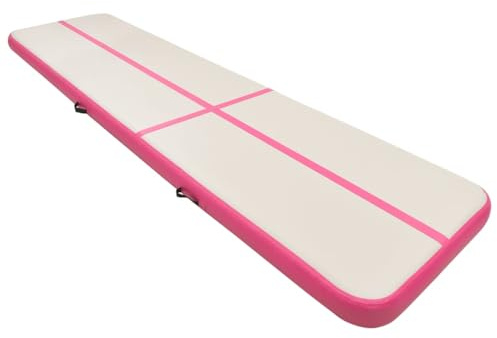 vidaXL Gymnastikmatte Aufblasbar PVC Pumpe Tumbling Turnmatte mehrere Auswahl