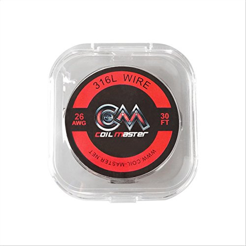 Coil Master Wickel-/Heiz-Draht für Verdampfer, Edelstahl 316L, 30AWG, 9m