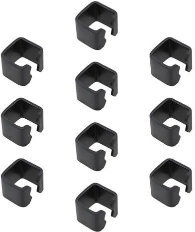 Be In Your Mind 10Pcs 2T Trolley Jack Spare Part Pump Handle-to-Piston Link Clip Horizontal Car Floor Jack Spare Parts Jack Hoop Claw Clamp Clip for Hydraulic Trolley Jacks