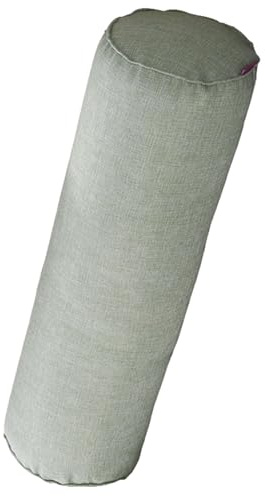 BLLMTEAR Lagerungsrolle | Nackenrolle | Kissen-Rolle für Nacken, Knie & Yoga | Rundes Nackenkissen |Waschbarer, Atmungsaktiver Bezug(~09,20x80cm/8x31in)
