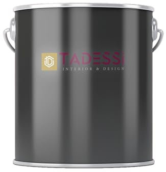 Tadessi Pintura interior verde – beige oliva – pintura de pared lavable mate – pintura de emulsión – poco olor y sin disolventes – envase de 5 litros