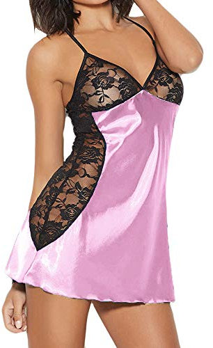 2025 Größe Spitze Unterwäsche Frauen Babypause G-Strand Fashion-Set Plus Seide Sexy Dessous Ganzkörperanzug (M)