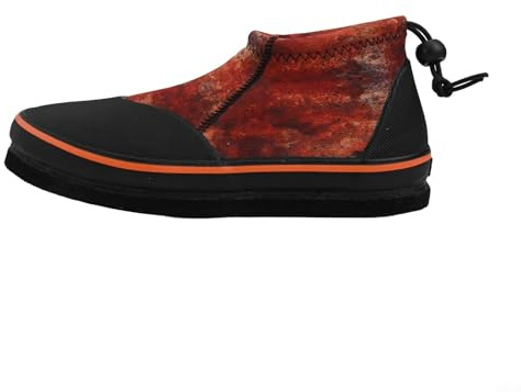 Gdfnmogo Bottes de pêche en néoprène de 3 mm avec semelle en feutre et clous en acier pour la boue de plage, unisexe, imperméables et antidérapantes, pointure 9 (42))