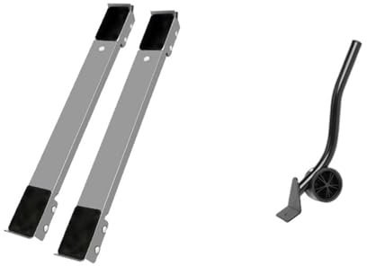 Washing Machine Base Washing Machine Stand Movable Refrigerator Raised Base Mobile Roller Bracket Wheel Bathroom Kitchen Accessories Home Appliance(Silver Suit)