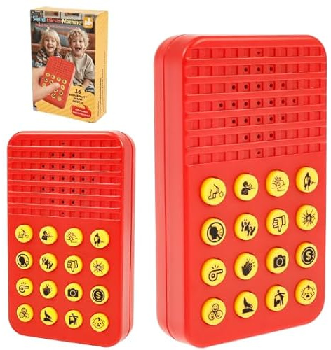 Harupink 2 Stück Lustige Sound-Maker-Maschine Sound Machine Lustige mit 16 Soundeffekten Tragbar & Robust Geräusche Box Soundmaschine Sound Generator für Geschenke, Partys und Pranks (2pcs)