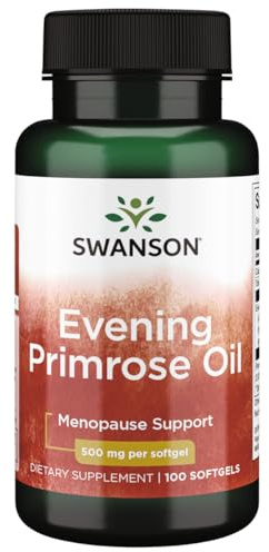 Swanson Evening Primrose Oil (Omegatru) 500 Milligrams 100 Sgels