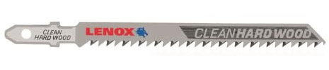 LENOX Tools 1990962 T-Shank Clean Wood Cutting Jig Saw Blade, 4-Inch X 5/16-Inch 10 TPI, 5-Pack