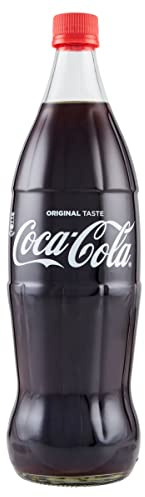 Coca-Cola Original Taste – 1 Bottiglia da 1 L, Tutto il Gusto Originale di Coca-Cola, in Bottiglia di Vetro 100% riciclabile, Bevanda Analcolica