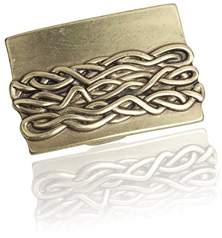 FREDERIC HERMANO Gürtelschnalle Buckle 30mm Metall Gold Antik - Buckle Ancienne - Dornschliesse Für Gürtel Mit 3cm Breite - Goldfarben Antik