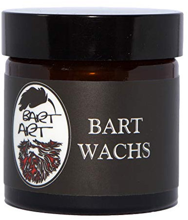 BARTART Bart Wachs • Inhalt 50 ml • Made in Germany • zum täglichen Modellieren und Formen • mit Bienenwachs & Jojobaöl • Grooming Produkt