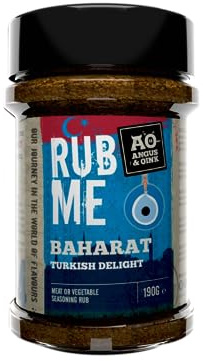 Angus & Oink Rub Me Baharat Turkish BBQ Seasoning 190g