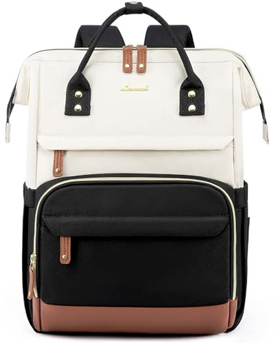 LOVEVOOK Rucksack Damen Groß Laptop Rucksäcke mit Laptopfach 17.3 Zoll Schulrucksack Mädchen Teenager Schultasche Backpack Tagesrucksack Wasserdicht für Schule Reise Uni Business