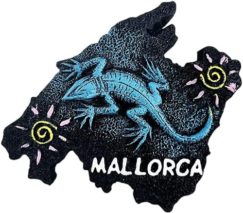 Mallorca Spanien Magnet Kühlschrank Kühlschrank Magnet Dekoration Aufkleber Souvenir Harz Handwerk Küche Whiteboard