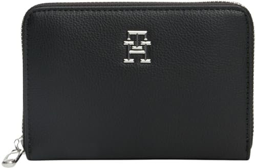 Tommy Hilfiger Damen Portemonnaie Essential Klein, Schwarz (Black), Einheitsgröße