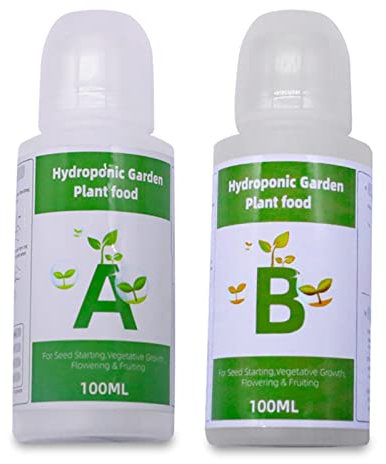 Reuvv A&B Nutriment Solide Aliments Végétaux Plantes Nutriments Hydroponiques Engrais Plus Fort Et Plus Rapide Convient Aux Herbes Légumes
