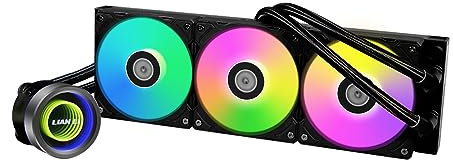 Lian Li Galahad II Trinity Boitier PC Refroidisseur de liquide tout-en-un 12 cm Noir 1 pièce(s)