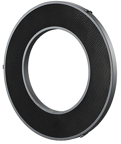 Godox R200-RHC20 20° Honeycomb Grid for R200 Ring Flash Strobe AD200 AD200 PRO Attachment Photography Modifer Accessory Aluminium Build Lighting Spread Control Fashion Beauty Portrait Photography