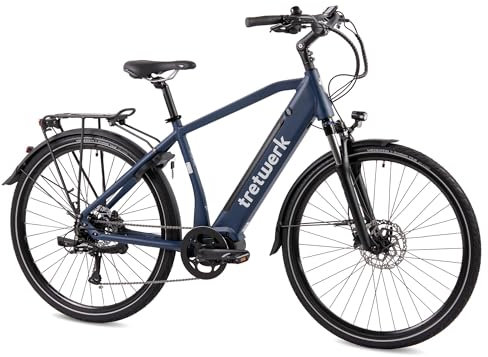 Tretwerk Sonic Pedelec 28 Zoll E Bike Trekkingrad 160-180 cm Elektrofahrrad Trekking 8 Gänge Damen Herren Fahrrad