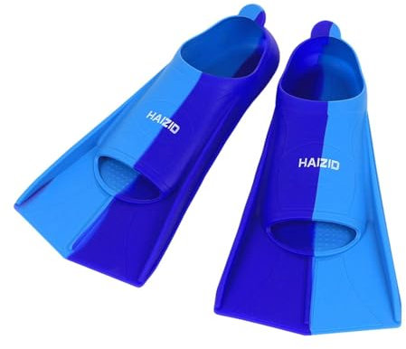 Schwimmflossen – verstellbare Flossen für Kinder, Schwimmtrainingsausrüstung | Rutschfeste Schwimmflossen aus Silikon mit Schutzschicht, bequeme Schnorchelflossen, flexibles Tauchflossenset für Anfäng