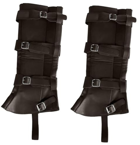 Perfeclan Piraten-Stiefel-Überzieher, Überzieher für Stiefel, neuartig, mittelalterliche für Halloween, Kaffee