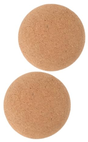 KITANDOVE Yoga-ball Kork Massageball Füße Kork-massagebälle Mit Hoher Dichte Fitness-rollball Fußmassageball Handmassagegerät Yoga-roller Praktischer Yogaball
