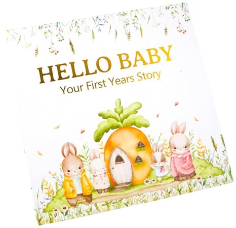 Libro Hitos Infantil Álbum de recuerdos de papel y diario para bebés,