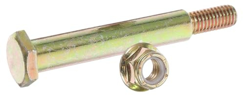 ibasenice Universal Lawn Mower Wheel Bolt Set 193406 Compatible Steel Screw Bolts for Rear Wheels