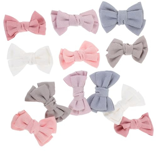 VANZACK 12 Stücke Mädchen Haar Schleifen Soft Diy Stirnband Haarclip Für Junge Mädchen Babyschmuck
