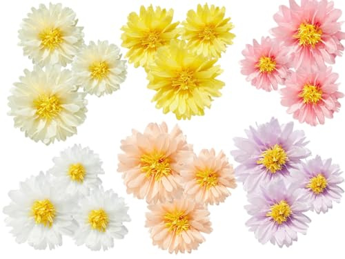 Hitopin Pompones de Flores de Papel Deko, 18 Piezas Flores-de-Papel-Decoracion, Multicolor Flore Papels, Pompones de Seda, para Cumpleaños, Graduaciones, Baby Showers, Bodas y Carnaval