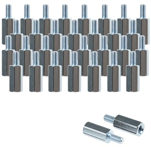 Kado Wall Mount Spacer Adapter Set for Desktop/Portable Monitor, 160pcs M4x14mm Hex Stainless Steel Standoff Spacer Screw Nut Bolt Motherboard Prototyping Accessories for PCB, Computer & Circuit Board