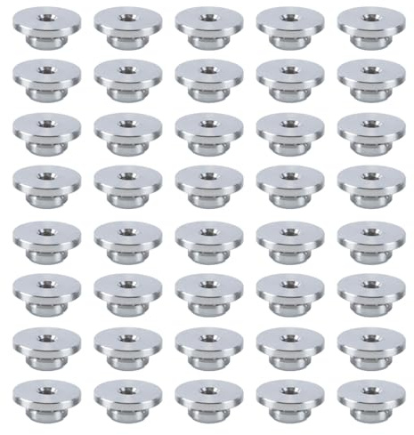 Ausi Lot de 40 manchons de protection pour roues de niveau 1/8 pouce, kit de garde-corps pour câbles, manchons de protection, œillets de câbles en acier inoxydable T316