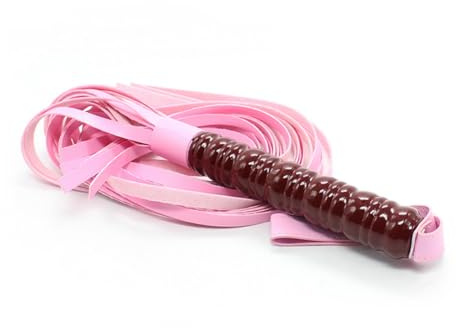 Générique Cravache en Cuir, cravache d'équitation, Accessoire pour Sports équestres-FRB4 (Rose)