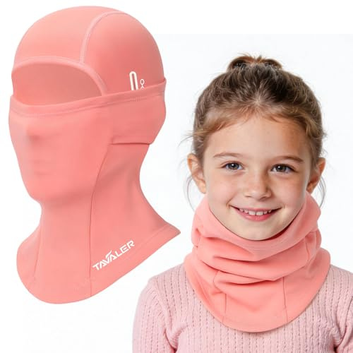 Tavaler Sturmhaube Kinder Winter Fahrrad Balaclava Sturmmaske Winddicht Warm Skimaske für Outdoorsports Radfahren, Snowboarden, Skifahren, Skihelm Kinder