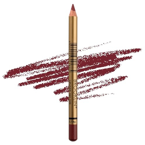 IMPALA | Lippenstift Brooklin wasserdichte rotbraune Matte 229 | Permanenter Lippenprofiler | Wasserbeständiger Lippenstift | Langzeitlippenyeliner