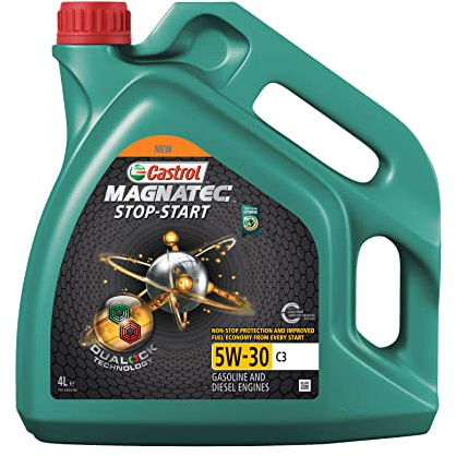 CASTROL Motoröl 5W-30 Magnatec Motor Öl ACEA C3 API SN Stop-Start C3 4L Kompatibel mit BMW 3 Touring E91 3 Limousine E90 5 Touring F11 3 Limousine E46, MERCEDES-BENZ C-Klasse Limousine W204